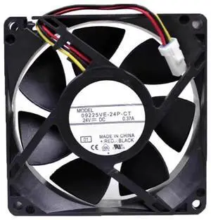 Cooling Fan for NMB 09225VE-24P-CT 90 * 90 * 25MM DC24V 0.37A 3Lines Cooling Fan for NMB 09225VE-24P-CT 90 * 90 * 25MM DC24V 0.37A 3Lines
