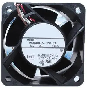 Cooling Fan for NMB 06038RA-12S-EU 60 * 60 * 38MM DC12V 1.80A 4Lines Cooling Fan for NMB 06038RA-12S-EU 60 * 60 * 38MM DC12V 1.80A 4Lines