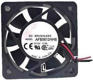 Cooling Fan for Delta AFB0612HHB 60 * 60 * 15MM DC12V 0.18A 2lines Cooling Fan for Delta AFB0612HHB 60 * 60 * 15MM DC12V 0.18A 2lines