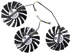 Cooling Fan for MSI GeForce GTX 1080 Ti Duke 11g OC Graphics Card 3pcs PLD09210S12HH 85mm Cooling Fan for MSI GeForce GTX 1080 Ti Duke 11g OC Graphics Card 3pcs PLD09210S12HH 85mm