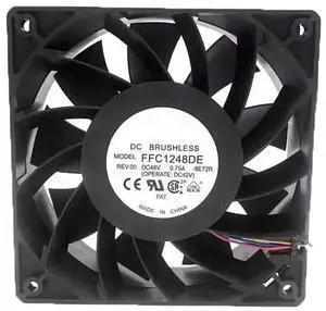 Cooling Fan for Delta FFC1248DE-8E72R 120 * 120 * 38MM DC48V 0.75A 4lines Cooling Fan for Delta FFC1248DE-8E72R 120 * 120 * 38MM DC48V 0.75A 4lines