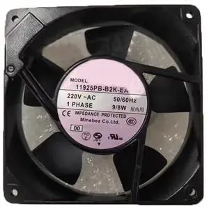 Cooling Fan for NMB 11925PB-B2K-EA 119 * 119 * 25MM 220VAC 9/8W Cooling Fan for NMB 11925PB-B2K-EA 119 * 119 * 25MM 220VAC 9/8W