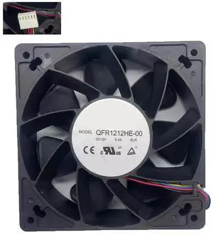 Cooling Fan for Delta QFR1212HE-00-ELR 120 * 120 * 38MM DC12V 6.4A 6lines Cooling Fan for Delta QFR1212HE-00-ELR 120 * 120 * 38MM DC12V 6.4A 6lines