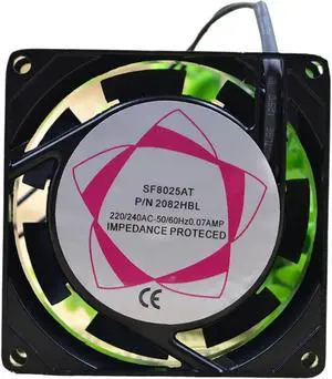 1pc for SF8025AT P/N 2082HBL 220V AC Cooling Fan Blower Double Ball Bearing Cooling Fan 80 * 80 * 25mm 80mm 1pc for SF8025AT P/N 2082HBL 220V AC Cooling Fan Blower Double Ball Bearing Cooling Fan 80 * 80 * 25mm 80mm