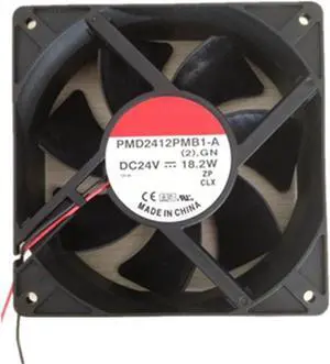 1pc for PMD2412PMB1-A PMD2412PMB1-A(2).GN 24V 18.2W 4200RPM 12cm 12038 120x120x38mm Double Ball Bearing Cooling Fan 1pc for PMD2412PMB1-A PMD2412PMB1-A(2).GN 24V 18.2W 4200RPM 12cm 12038 120x120x38mm Double Ball Bearing Cooling Fan