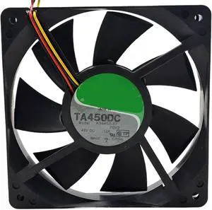 1pc for TA450DC A34452-57 48V 0.12A 12cm 12025 120x120x25mm 3 Wires Double Ball Cooling Fan 1pc for TA450DC A34452-57 48V 0.12A 12cm 12025 120x120x25mm 3 Wires Double Ball Cooling Fan