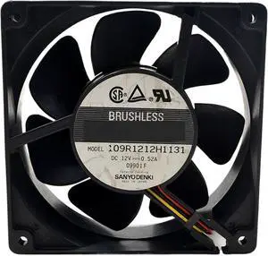 1pc for 109R1212H1131 12V 0.52A 6.24W 3900RPM 12cm 12038 120x120x38mm Frequency Converter Cooling Fan 1pc for 109R1212H1131 12V 0.52A 6.24W 3900RPM 12cm 12038 120x120x38mm Frequency Converter Cooling Fan