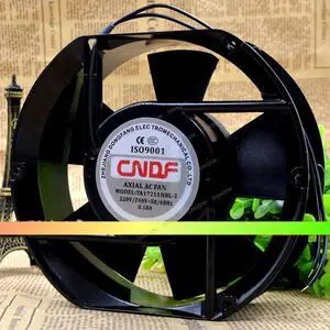 Compatible for CNDF TA15052HBL-2 220V 0.18A 17251 17cm 2-Wire Cooling Fan Compatible for CNDF TA15052HBL-2 220V 0.18A 17251 17cm 2-Wire Cooling Fan