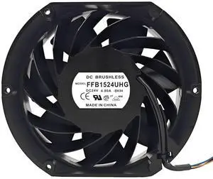 Cooling Fan for Delta FFB1524UHG-BK94 172 * 150 * 51MM DC24V 4.80A 3lines Cooling Fan for Delta FFB1524UHG-BK94 172 * 150 * 51MM DC24V 4.80A 3lines
