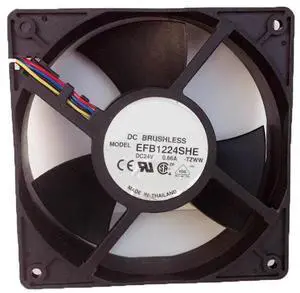 Cooling Fan for Delta EFB1224SHE-TZWW 120 * 120 * 38MM DC24V 0.66A 4lines Cooling Fan for Delta EFB1224SHE-TZWW 120 * 120 * 38MM DC24V 0.66A 4lines