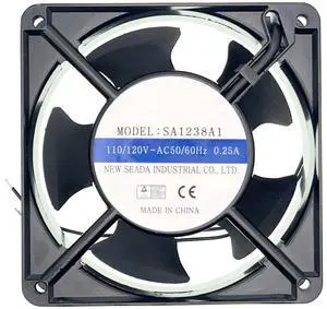 for SA1238A1 SEADA 110/120V 120mm Axial Fan - 0.25A 50/60HZ 12038 2-Wire Cooling Fan, Industrial Control Cabinet Cooling Fan for SA1238A1 SEADA 110/120V 120mm Axial Fan - 0.25A 50/60HZ 12038 2-Wire Cooling Fan, Industrial Control Cabinet Cooling Fan