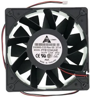 for PFB1224UHE DC BRUSHLESS Fan, DC 24V 2.40A 12CM Size :120×120×38mm,2-pin 2-Wire Inverter Cooling Fan. for PFB1224UHE DC BRUSHLESS Fan, DC 24V 2.40A 12CM Size :120×120×38mm,2-pin 2-Wire Inverter Cooling Fan.