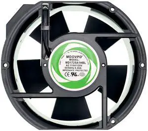 for Mdovpd MD1725A1HBL Cooling Fan, AC 110/120V 50/60Hz 0.48A 17CM Cooling Fan 2-Years Warranty for Mdovpd MD1725A1HBL Cooling Fan, AC 110/120V 50/60Hz 0.48A 17CM Cooling Fan 2-Years Warranty
