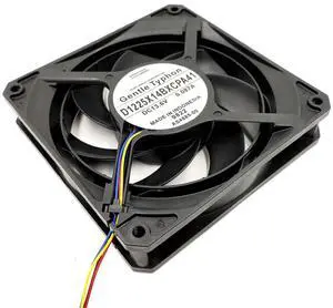 Cooling Fan for D1225X14BXCPA41 DC 13.6V 0.087A Silent Cooling Sickle Fan 4-pin 4-Wire 120×120×25mm Cooling Fan for D1225X14BXCPA41 DC 13.6V 0.087A Silent Cooling Sickle Fan 4-pin 4-Wire 120×120×25mm