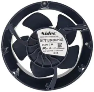 D1751U24B8PP363 Cooling Fan 17.2CM for 24V 2.4A 17251 172MM 172X172X51MM 4-Wire Fan D1751U24B8PP363 Cooling Fan 17.2CM for 24V 2.4A 17251 172MM 172X172X51MM 4-Wire Fan