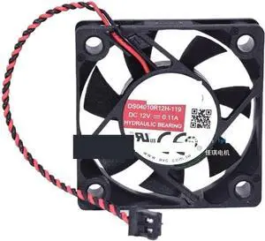 for AVC DS04010R12H DC 12V 0.11A 40x40x10mm 2-Wire Server Cooling Fan for AVC DS04010R12H DC 12V 0.11A 40x40x10mm 2-Wire Server Cooling Fan