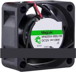 for SUNON MF40201VX-1000U-F99 DC 12V 1.06W 40x40x20mm 2-Wire Server Cooling Fan for SUNON MF40201VX-1000U-F99 DC 12V 1.06W 40x40x20mm 2-Wire Server Cooling Fan