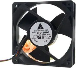 for Delta EFB1248DF 12038 12cm 48V 0.33A Max Airflow Rate Cooling Fan Efficiency for Industrial Use for Delta EFB1248DF 12038 12cm 48V 0.33A Max Airflow Rate Cooling Fan Efficiency for Industrial Use