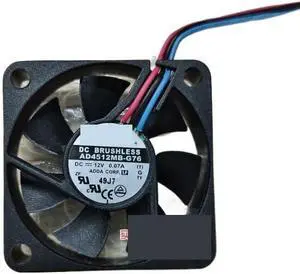 for ADDA AD4512MB-G76 DC 12V 0.07A 45x45x10mm 3-Wire Server Cooling Fan for ADDA AD4512MB-G76 DC 12V 0.07A 45x45x10mm 3-Wire Server Cooling Fan