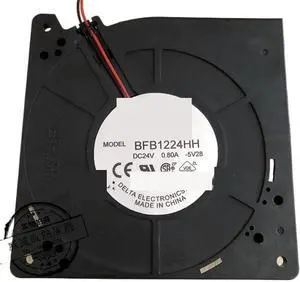 for Delta Electronics BFB1224HH DC 24V 0.80A 120x120x32mm 2-Wire Server Cooling Fan for Delta Electronics BFB1224HH DC 24V 0.80A 120x120x32mm 2-Wire Server Cooling Fan