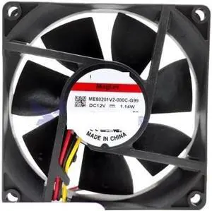 for SUNON ME80201V2-000C-G99 DC 12V 1.14W 80x80x20mm 3-Wire Server Cooling Fan for SUNON ME80201V2-000C-G99 DC 12V 1.14W 80x80x20mm 3-Wire Server Cooling Fan