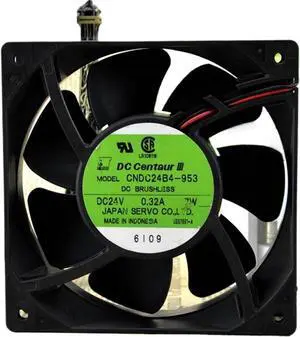 1pc for CNDC24B4-953 24V 0.32A 7W 12cm 12038 120x120x38mm Double Ball Bearing Cooling Fan 1pc for CNDC24B4-953 24V 0.32A 7W 12cm 12038 120x120x38mm Double Ball Bearing Cooling Fan