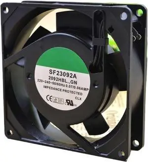 1pc Cooling Fan for SF23092A 2092HBL.GN 9225 220V 0.07/0.06A 9cm Chassis Cabinet Double Ball Fan Insert Type 2-Wire 1pc Cooling Fan for SF23092A 2092HBL.GN 9225 220V 0.07/0.06A 9cm Chassis Cabinet Double Ball Fan Insert Type 2-Wire