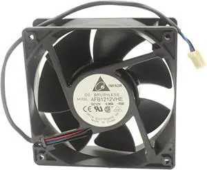 for AFB1212VHE-R00 12V 0.9A 10.8W 3200RPM 12cm 12038 120x120x38mm Double Ball Bearing Cooling Fan for AFB1212VHE-R00 12V 0.9A 10.8W 3200RPM 12cm 12038 120x120x38mm Double Ball Bearing Cooling Fan