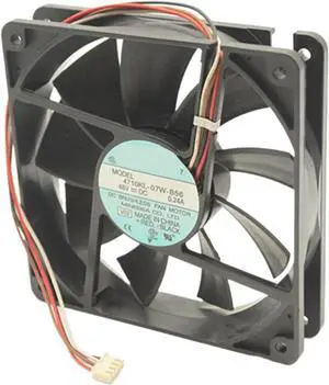 1pc for 4710KL-07W-B56 48V 0.24A 12cm 12025 120x120x25mm 4000RPM Double Ball Bearing Cooling Fan 1pc for 4710KL-07W-B56 48V 0.24A 12cm 12025 120x120x25mm 4000RPM Double Ball Bearing Cooling Fan