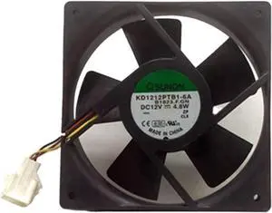 1pc for KD1212PTB1-6A 12V 4.8W 1600RPM 12cm 12025 120x120x25mm Ball Bearing Cooling Fan High Speed Chassis Cooling Fan 1pc for KD1212PTB1-6A 12V 4.8W 1600RPM 12cm 12025 120x120x25mm Ball Bearing Cooling Fan High Speed Chassis Cooling Fan