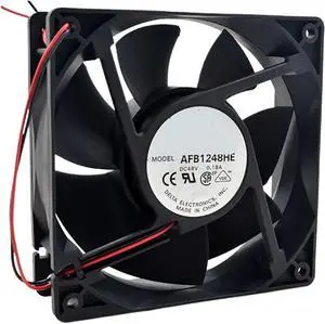 1pc for AFB1248HE 48V 0.18A 8.64W 2600RPM 12cm 12038 120x120x38mm Double Ball Bearing Cooling Fan 1pc for AFB1248HE 48V 0.18A 8.64W 2600RPM 12cm 12038 120x120x38mm Double Ball Bearing Cooling Fan