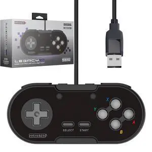 ViewSonic Legacy 16 Wired USB Controller - Features Home, SS & ZL/ZR Buttons - for Switch, PC, MacOS, RetroPie, Raspberry Pi - Onyx ViewSonic Legacy 16 Wired USB Controller - Features Home, SS & ZL/ZR Buttons - for Switch, PC, MacOS, RetroPie, Raspberry Pi - Onyx