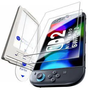 ViewSonic for Nintendo Switch 2 Screen Protector - 2025 Switch2 9H Tempered Glass, HD Clear with Auto Dust Removal, Anti-Scratch & Bubble-Free Installation Kit (2 Pack) ViewSonic for Nintendo Switch 2 Screen Protector - 2025 Switch2 9H Tempered Glass, HD Clear with Auto Dust Removal, Anti-Scratch & Bubble-Free Installation Kit (2 Pack)