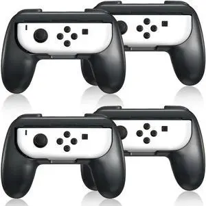 ViewSonic Switch Accessories Grip Holder for Joy Controller Compatible with Switch Handheld Remote, Kit Set Grips Holder for Dual Con Joy Remote Controller Black 4 Packs ViewSonic Switch Accessories Grip Holder for Joy Controller Compatible with Switch Handheld Remote, Kit Set Grips Holder for Dual Con Joy Remote Controller Black 4 Packs