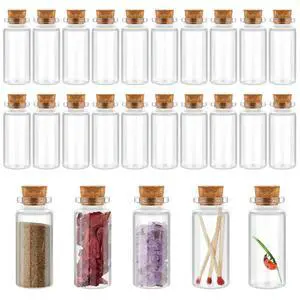 ViewSonic 12 Pcs Small Glass Jars with Cork Lids, Mini Potion Bottles Bulk Tiny Wishing Vial Spell Jars for DIY Art Crafts Gift Back to School Wedding Birthday Party Favors (30ml/1oz) ViewSonic 12 Pcs Small Glass Jars with Cork Lids, Mini Potion Bottles Bulk Tiny Wishing Vial Spell Jars for DIY Art Crafts Gift Back to School Wedding Birthday Party Favors (30ml/1oz)