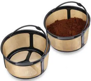 Reusable K-Duo Coffee Filter for Essentials & Brewers, Carafe Basket Filters for K-Duo Coffee Makers, Accessories, 2 Pack Reusable K-Duo Coffee Filter for Essentials & Brewers, Carafe Basket Filters for K-Duo Coffee Makers, Accessories, 2 Pack