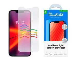 ViewSonic Anti Blue Light Tempered Glass Screen Protector of iPhone 13, 13 Pro, 14 & 16E (6.1") Blocks Blue Light, Prevents Eye Strain & Helps You Sleep Better, 9H Hardness & Case Friendly ViewSonic Anti Blue Light Tempered Glass Screen Protector of iPhone 13, 13 Pro, 14 & 16E (6.1") Blocks Blue Light, Prevents Eye Strain & Helps You Sleep Better, 9H Hardness & Case Friendly