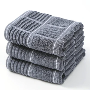 ViewSonic 100% Cotton Gray Kitchen Towels, Absorbent Dish Towels with Hanging Loop, Soft Kitchen Hand Towels for Washing, Drying Dishes ViewSonic 100% Cotton Gray Kitchen Towels, Absorbent Dish Towels with Hanging Loop, Soft Kitchen Hand Towels for Washing, Drying Dishes