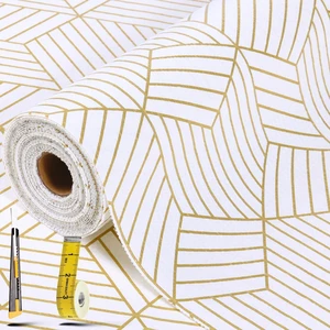 Shelf Liners for Kitchen Cabinets 12in x 20FT, Non Adhesive Cabinet Liner Strong Non-Slip Thickened Gold Geometric Drawer Liner, Easy to Clean for Shelf, Cabinet with Knife and Tape Measure Shelf Liners for Kitchen Cabinets 12in x 20FT, Non Adhesive Cabinet Liner Strong Non-Slip Thickened Gold Geometric Drawer Liner, Easy to Clean for Shelf, Cabinet with Knife and Tape Measure