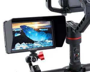 FEELWORLD S55 V3 5.5" On-Camera Monitor Kit, 4K HDMI I/O, 3D LUT & Waveform, Includes Tilt Arm, F550 Battery & Case, Lightweight Compact with Power Output FEELWORLD S55 V3 5.5" On-Camera Monitor Kit, 4K HDMI I/O, 3D LUT & Waveform, Includes Tilt Arm, F550 Battery & Case, Lightweight Compact with Power Output