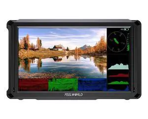FEELWORLD FW568 PRO 6" 1200nits Field Monitor Kit, 1080P 4K HDMI Loop I/O, Waveform & 3D LUT, Includes F750 4400mAh Battery & Carry Bag FEELWORLD FW568 PRO 6" 1200nits Field Monitor Kit, 1080P 4K HDMI Loop I/O, Waveform & 3D LUT, Includes F750 4400mAh Battery & Carry Bag