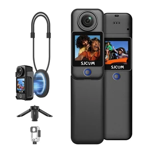 C300 4K Wearable Vlogging Camera,7H Recording POV Cam for Daily Vlogs Dual Stabilization powered by 6-Axis Gyro+EIS, Dual Touch Screen, 8X Zoom,30M waterproof C300 4K Wearable Vlogging Camera,7H Recording POV Cam for Daily Vlogs Dual Stabilization powered by 6-Axis Gyro+EIS, Dual Touch Screen, 8X Zoom,30M waterproof