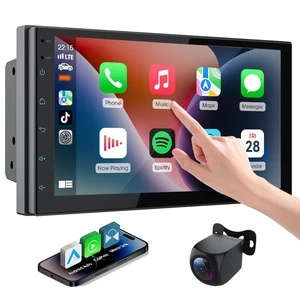 7 inch Double Din Android 13 Car Stereo Wireless Carplay,wireless Android Auto,Android 13 system,Bluetooth,Channel RCA,Backup Camera,Mirror Link,SWC,FM/AM 7 inch Double Din Android 13 Car Stereo Wireless Carplay,wireless Android Auto,Android 13 system,Bluetooth,Channel RCA,Backup Camera,Mirror Link,SWC,FM/AM