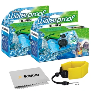 Quick Snap Waterproof 35mm Single Use Camera Floating Foam Strap (Yellow) (2 Pack) Quick Snap Waterproof 35mm Single Use Camera Floating Foam Strap (Yellow) (2 Pack)