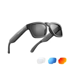 Bluetooth Audio Sunglasses, Lightweight Open Ear Sport Glasses, 10H Playtime, Water Resistant with Voice Control Bluetooth Audio Sunglasses, Lightweight Open Ear Sport Glasses, 10H Playtime, Water Resistant with Voice Control