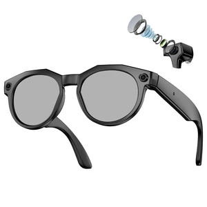 AI Smart Glasses with Camera, 8MP 4K HD Video & Photo Capture, Real-Time Translation, Recording Glasses with AI Assistant, Open-Ear Audio, Object Recognition, for Vlog, Outdoor & Hiking(Dark) AI Smart Glasses with Camera, 8MP 4K HD Video & Photo Capture, Real-Time Translation, Recording Glasses with AI Assistant, Open-Ear Audio, Object Recognition, for Vlog, Outdoor & Hiking(Dark)