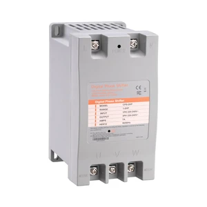 Single Phase to 3 Phase Converter, 2HP 7A 220V Digital Phase Shifter 2HP 1.5KW 220-240V input/output 3 Phase Converter for 2HP Motor (One Converter for One Motor Only) Single Phase to 3 Phase Converter, 2HP 7A 220V Digital Phase Shifter 2HP 1.5KW 220-240V input/output 3 Phase Converter for 2HP Motor (One Converter for One Motor Only)
