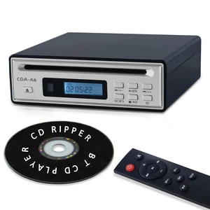 Portable Bluetooth CD Player for Home CD Ripper Hi-Fi Audio CD Player Desktop CD Players Optical and AUX OutputLossless Sound Quality Portable Bluetooth CD Player for Home CD Ripper Hi-Fi Audio CD Player Desktop CD Players Optical and AUX OutputLossless Sound Quality