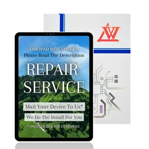 Mail-in Repair Service with Original OEM Pull Screen Replacement for iPad mini 4 2015 7.9'' LCD Display Mini 4th Gen Full Assembly Replacement A1538 A1550 (Mail-in Repair, not a DIY Part) Mail-in Repair Service with Original OEM Pull Screen Replacement for iPad mini 4 2015 7.9'' LCD Display Mini 4th Gen Full Assembly Replacement A1538 A1550 (Mail-in Repair, not a DIY Part)