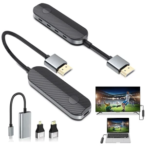 Wireless HD Extender Plug & Play Portable Wireless Display Adapter for Mobile, Pad, Laptop to Monitor, Projector, TV (C) Wireless HD Extender Plug & Play Portable Wireless Display Adapter for Mobile, Pad, Laptop to Monitor, Projector, TV (C)